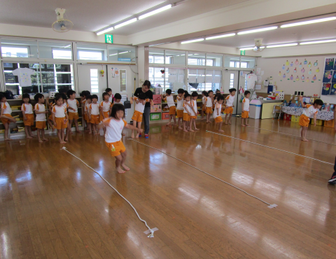 明石　保育園　体操教室