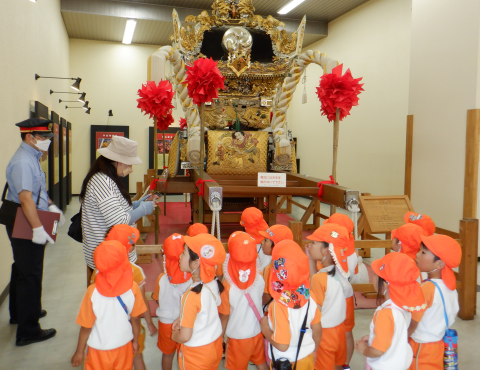 明石 保育園 神輿