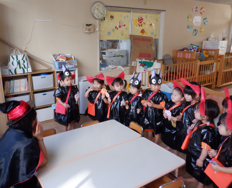 明石　保育園　ハロウィン