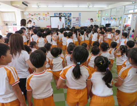 明石 保育園 誕生会
