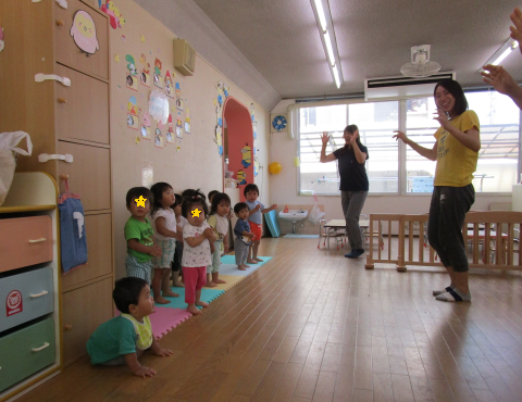 明石 保育園 盆踊り