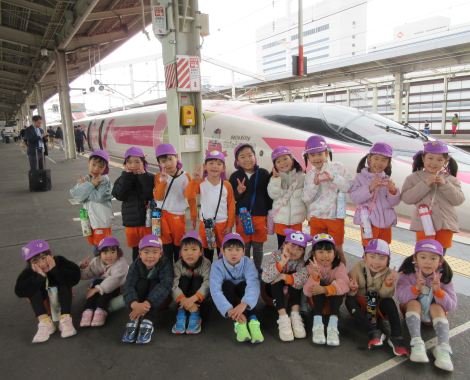 明石 保育園 新幹線