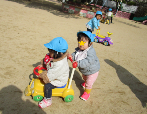 明石　保育園分園　ブービーカー