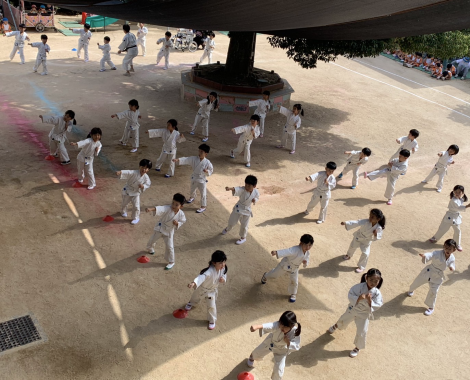 明石　保育園　少林寺拳法