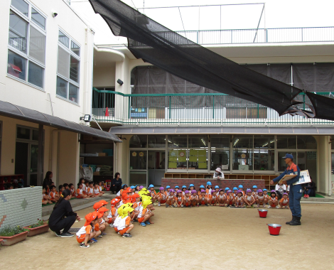 明石　保育園　園庭