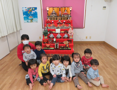 明石 保育園 ひな祭り