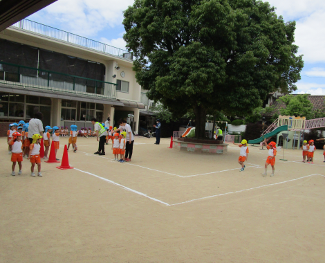 明石 保育園 交通安全1