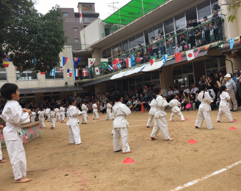 保育園 運動会 拳法2