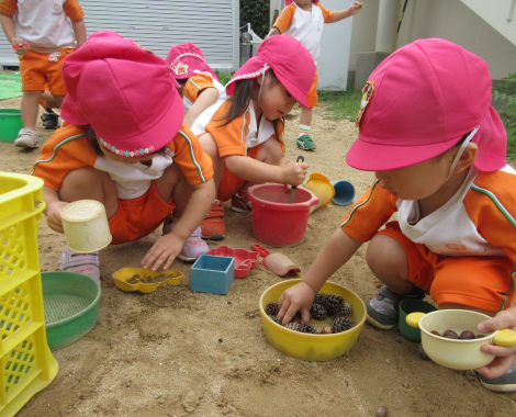 明石 保育園 秋1