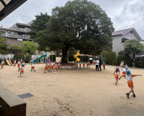 明石　保育園　園庭