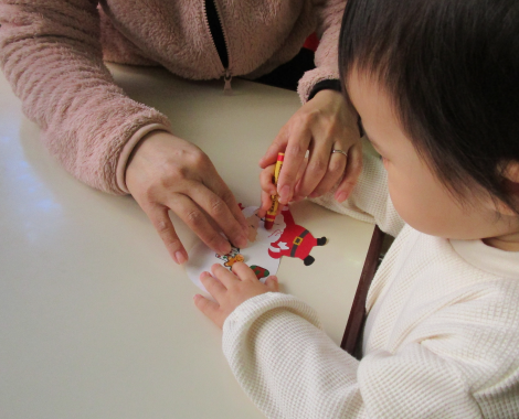 明石　保育園　おえかき