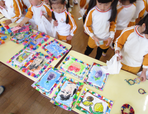 明石　保育園　おかいもの