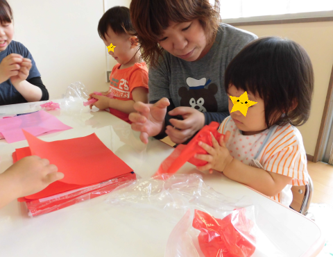 明石　保育園分園　制作１