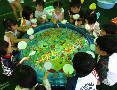 明石 保育園 スーパーボール