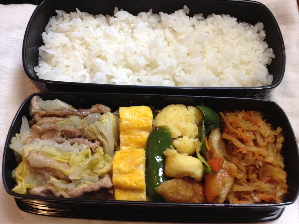 旦那様弁当21回目 白菜と豚バラ蒸し 新米中国嫁イーちゃんの愛情弁当