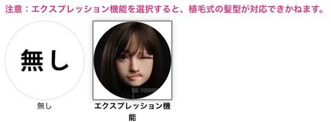 エクスプレッションヘッド