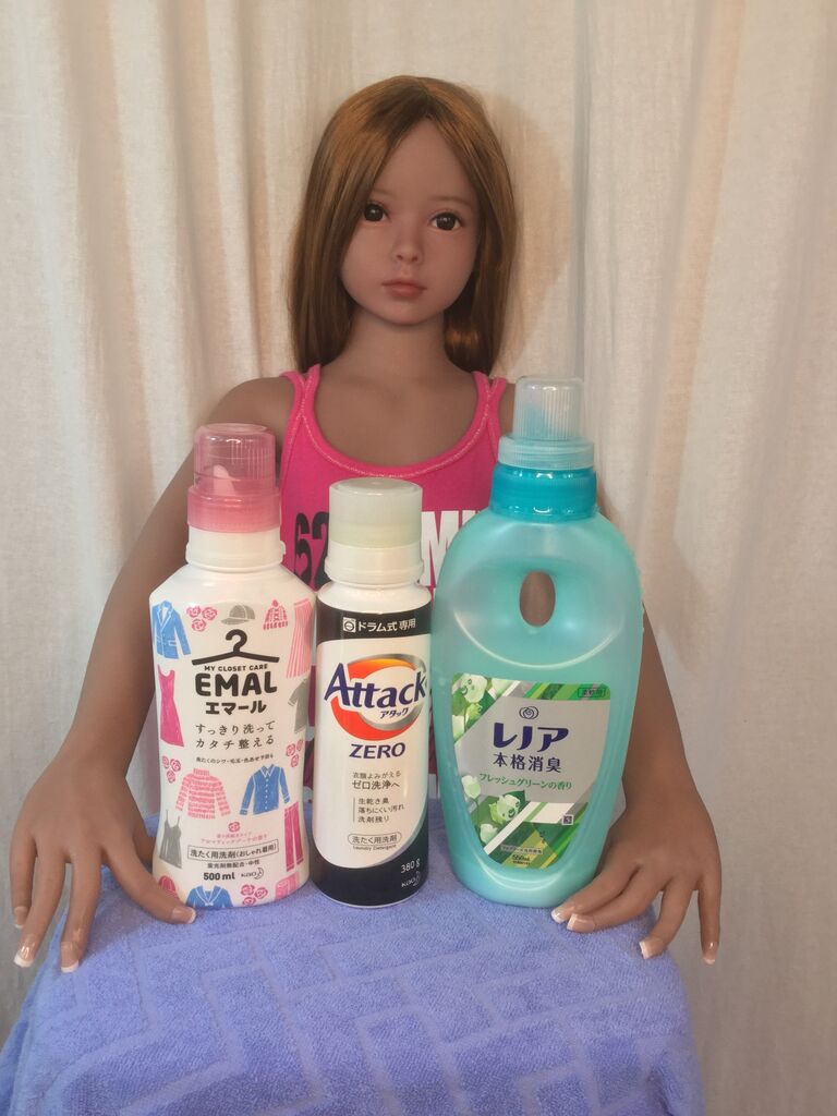 洗濯でドールへの色移りを防止 ともとアイカとナナミ