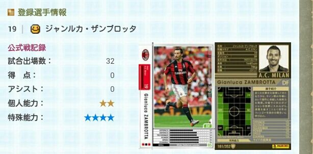 Wccf選手使用感 10 11 白 ジャンルカ ザンブロッタ まったりwccf蹴球記 Wccf選手使用感 10 11 白 ジャンルカ ザンブロッタ まったりwccf蹴球記