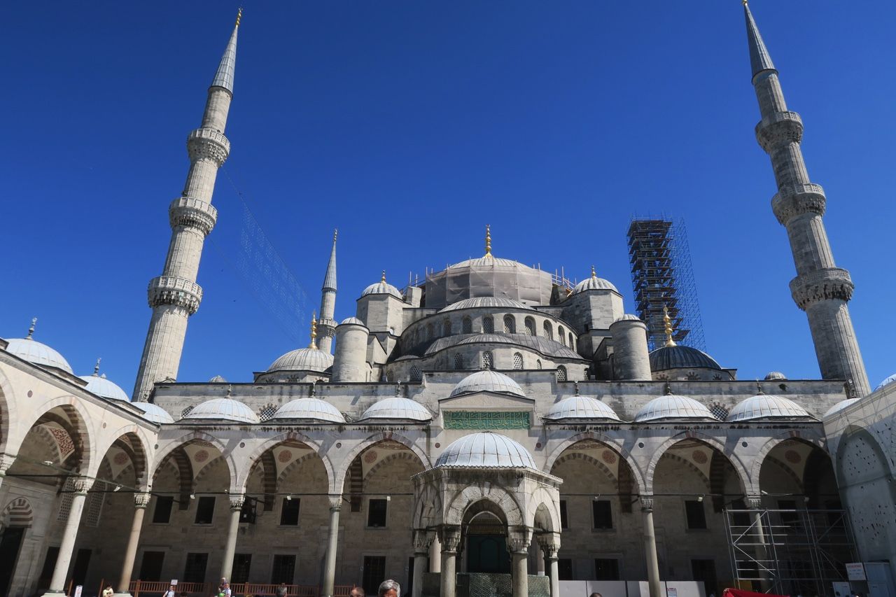 トルコ15日目 モスクと焼サバサンド 一寸 自転車の旅 Anyway Bicycle Trips