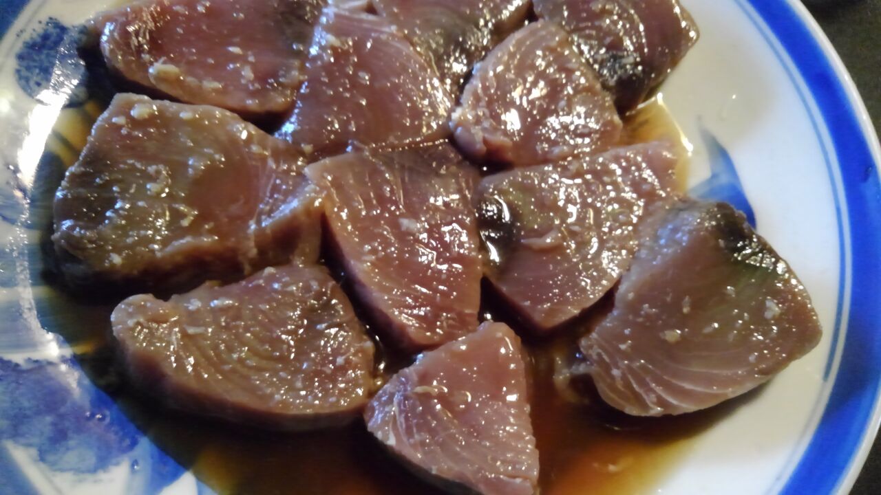 鰹の竜田揚げをフライパンで アコの徒然日記