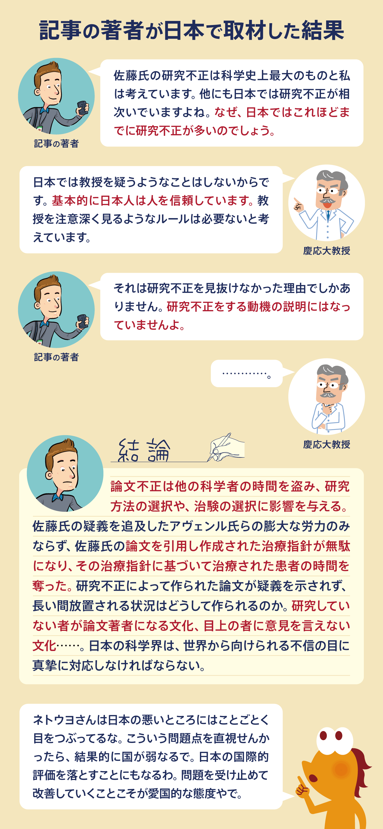 サイエンス誌 日本は論文不正大国 ネトウヨの寝耳にウォーター