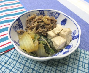 牛肉すき焼き風201108