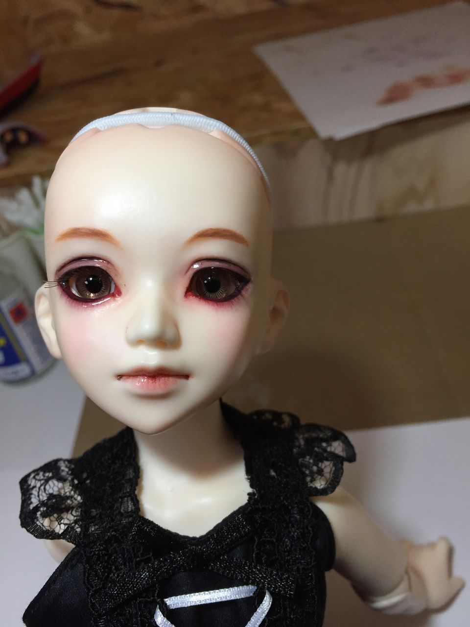 メイク教室後 初のメイク練習 愛里道楽