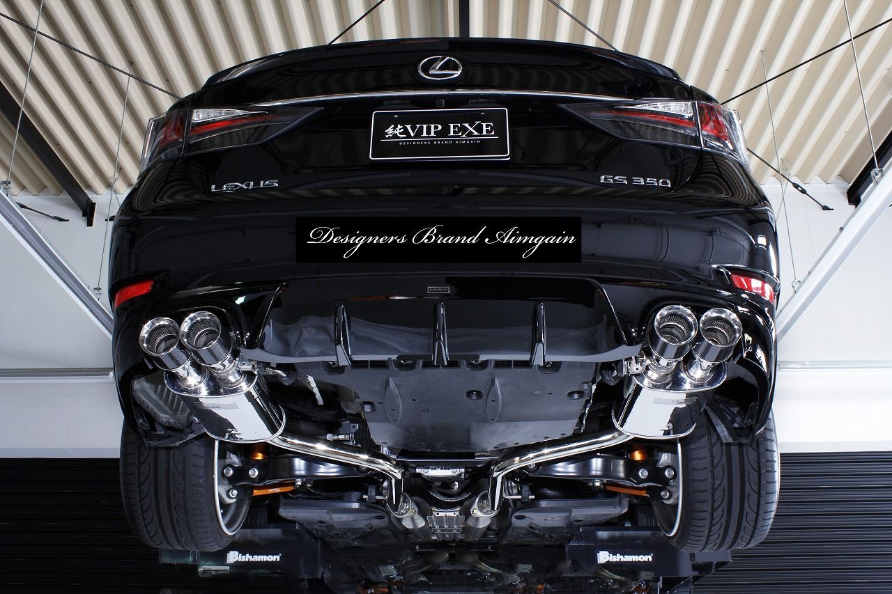 LEXUS GS 300H 350 450 リアピース マフラー レクサスGS ステンレス製