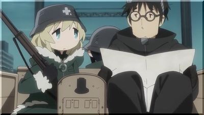 少女終末旅行 第３話 遭遇 都市 街灯 藍麦のブログ新館