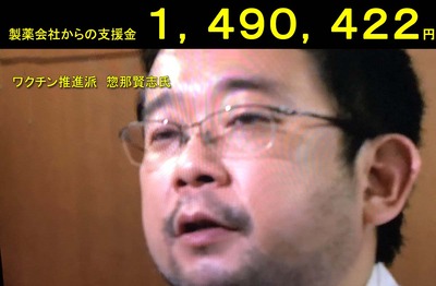 惣那賢志氏　製薬会社から支援金1490422円 01