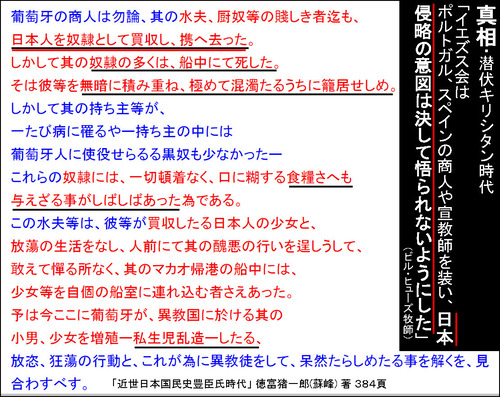 真相・潜伏キリシタン時代 奴隷船 1