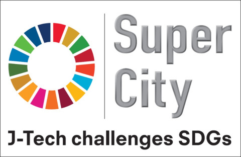 SDGs（持続可能な開発目標）に副って造られるスーパーシティのロゴ