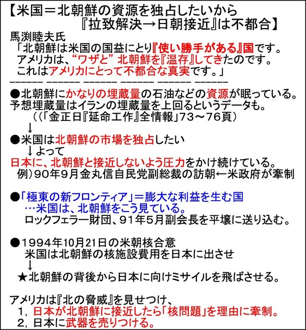 米国にとり北朝鮮は使い勝手のいい国