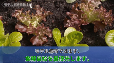 モデル都市食糧自給率百％を目指す
