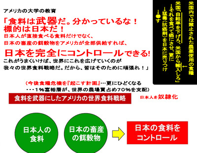 021 「株式会社アメリカの裏日本占領史」vol1.敗北の昭和史 鈴木宣弘氏 ２章食糧は武器だターゲットは日本