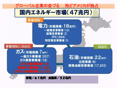 国内エネルギー市場４７億円