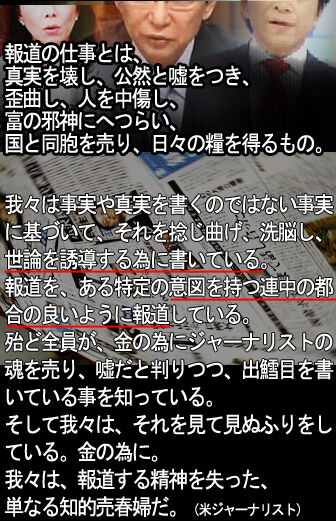 報道とは　顔なし
