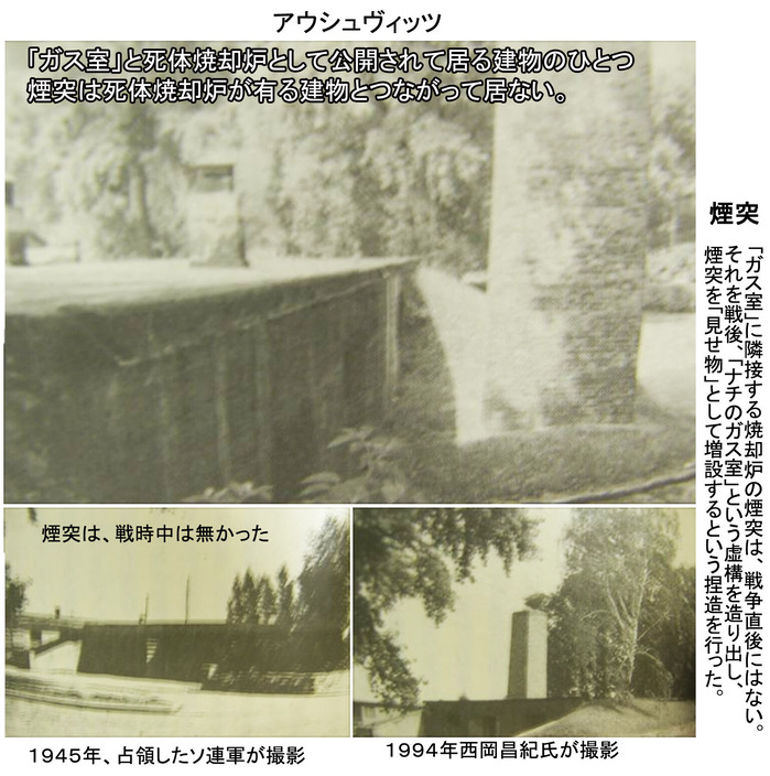 アウシュビッツ　煙突ない