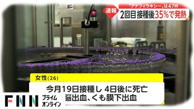 ワクチンで死亡4