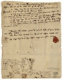 ニュートンの聖書の預言研究ノート