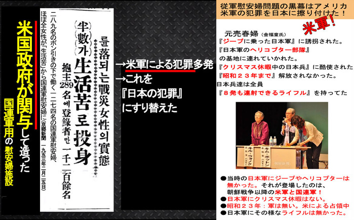 UN軍慰安婦　生活苦が動機2
