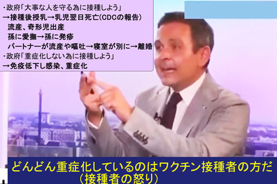 重症化しているのはワクチン接種者の方だ