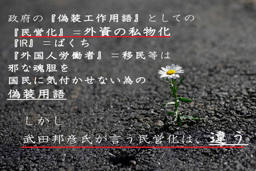 武田邦彦民営化