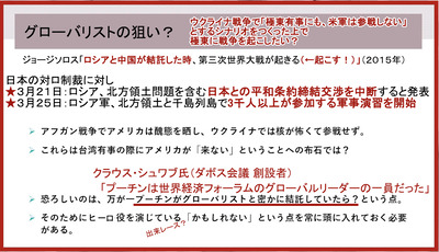 17 04グローバリストの狙い？