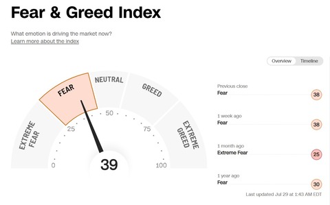 Feer & Greed Index 20020729
