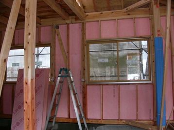 大変寒い日曜日に木造住宅 外断熱 に家内と見にいきました Aioi Sekkeiのブログ