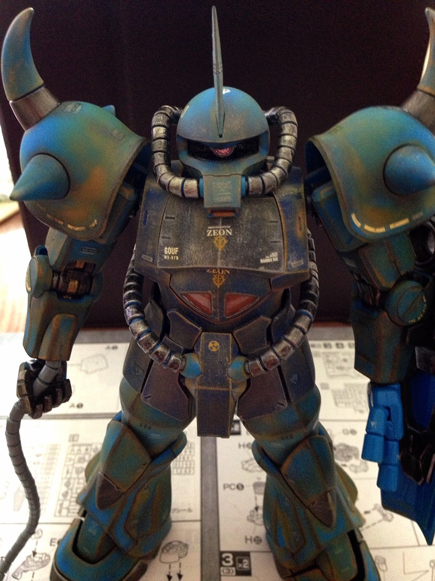 MG 1/100 MS-07B グフ ランバラル専用機 Ver2.0 : ガンプラ超