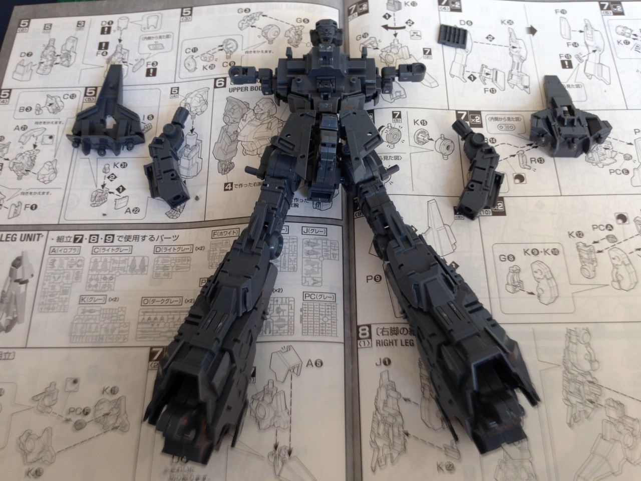 MG 1/100 RGZ-95C リゼルC型( ゼネラル・レビル配備機) : ガンプラ超 