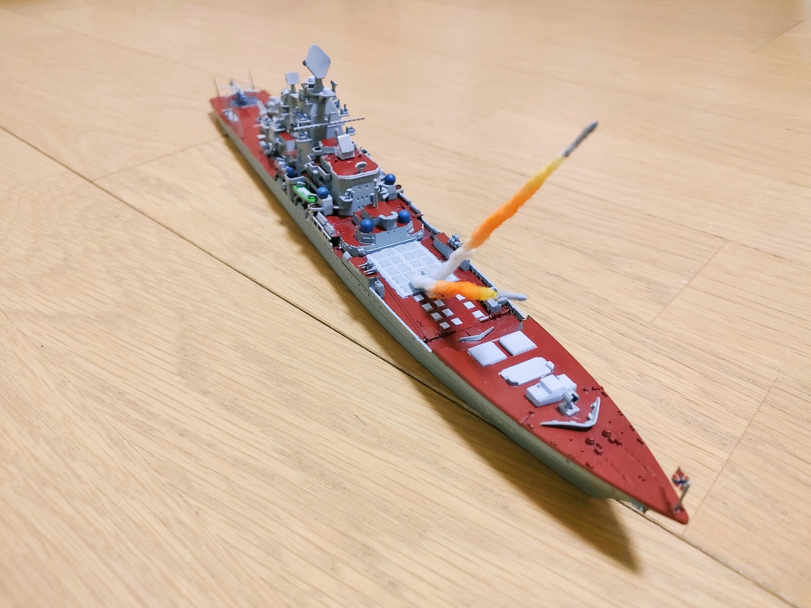 ズベズダ1/700キーロフ級ミサイル巡洋艦ピョートル・ヴェリーキイ : 愛