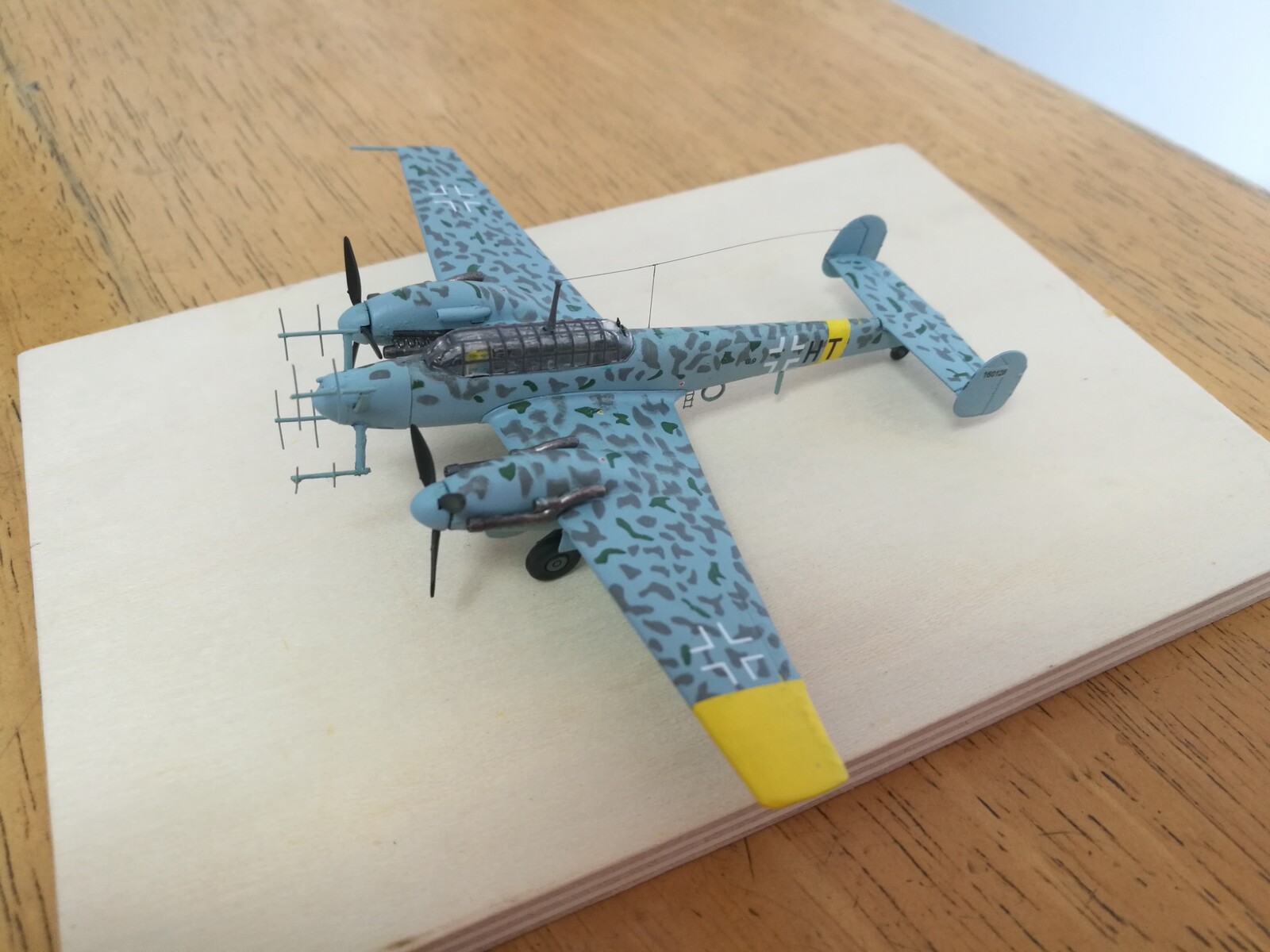 完成】エフトイズ1/144「メッサーシュミットBf110G-4」 : 愛もけ・愛知